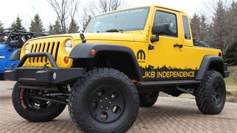 Jeep Jk 8 Independence Kit Finally Turns Your Wrangler Into A Pickup
