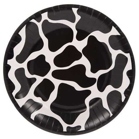 Cow Print Paper Plates Large Hobby Lobby 429852