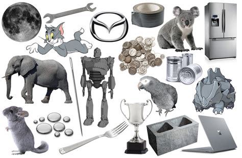 Find The Gray Things Blitz Quiz