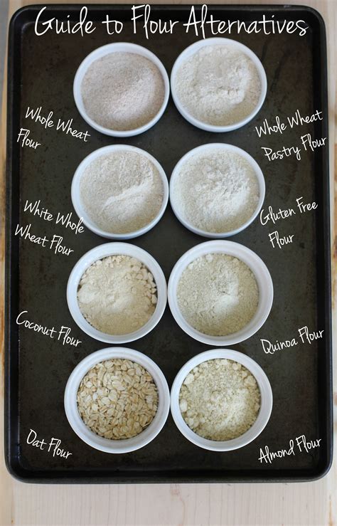 A Guide To Flour Alternatives I Heart Vegetables Flour Alternatives