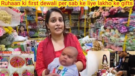 Ruhaan Ki First Dewali Per Sab Ki Liye Lakho Ke Gifts Ki Shopping