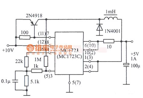 5v、1a Switch Fixed Power Supply Circuit Diagram Power Supplycircuits