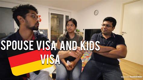 Germanspouse And Kids Visa For Germany After Getting Job Youtube