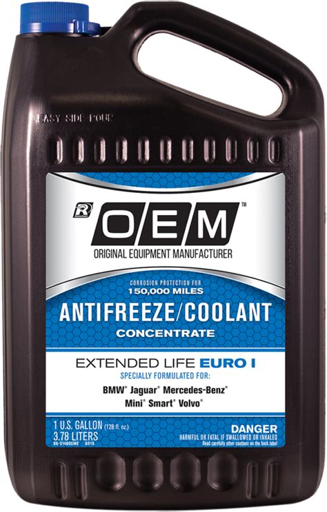 OEM Extended Life EURO I Antifreeze Coolant Recochem