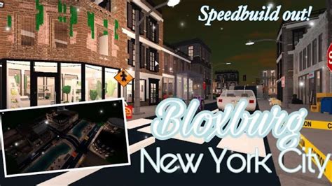 New York City Tour Bloxburg Youtube