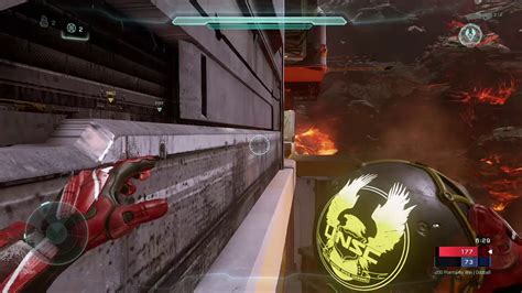 Halo 5 Guardians Oddball Hiding Spot In Molten Youtube