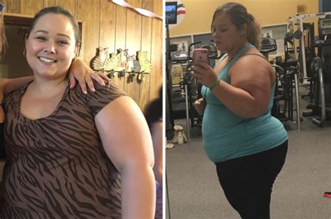 obese woman is unrecognisable after losing 5st in 11 months see her transformation daily star