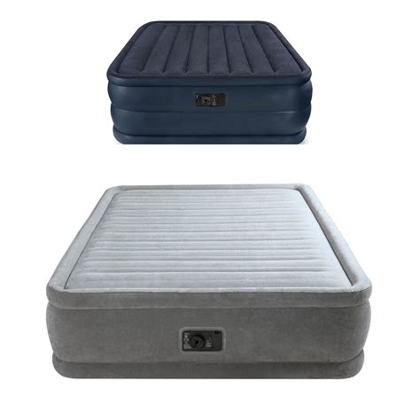 Guestroom survival kit has come up with aguestroom survival kit has come up with a great solution to a this set provides the air mattress, pump, bed sheets, and standard sleeping pillows all in one place to help make your guest feel comfortable and welcome. Intex Plush Airbed w/ Pump + Intex Downy Air Mattress w ...