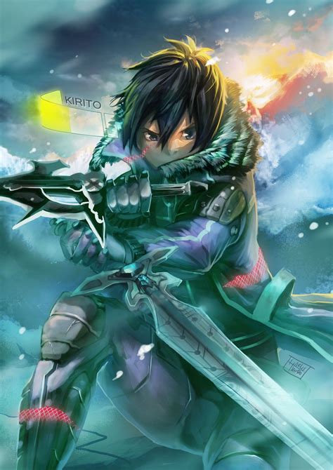 Sword Art Online Asuna Kirito Sword Sword Art Online Wallpaper Art