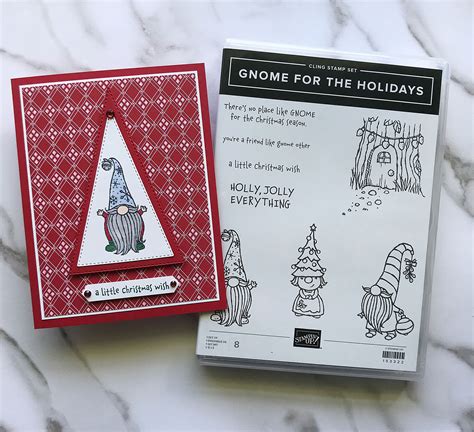 Cute Gnome For The Holidays Card — Ps Paper Crafts Holiday Cards