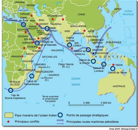 Verrouillage stratégique de l'Océan Indien, par Philippe Rekacewicz (Le