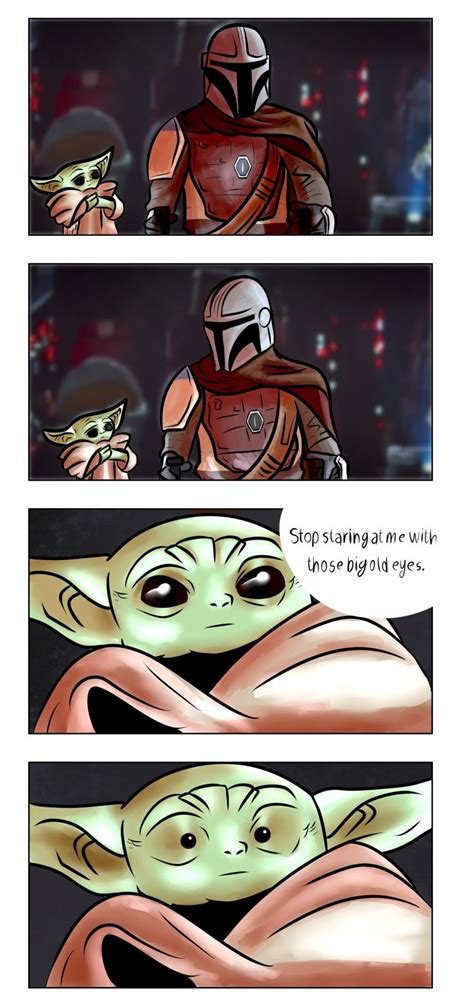 Mandalorian Art Star Wars Humor Star Wars Memes Star Wars Yoda