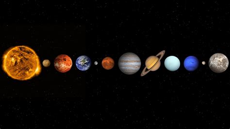 Cada Planeta Del Sistema Solar Sistema Solar Fondo De Pantalla Hd