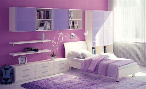 Going for a dark purple shade will create a romantic and cozy feeling room as seen in picture (5), but it will also make the space feel a bit smaller and darker (which is alright if you have a large master bedroom). Awesome Purple Girls Bedroom Designs - The viral story