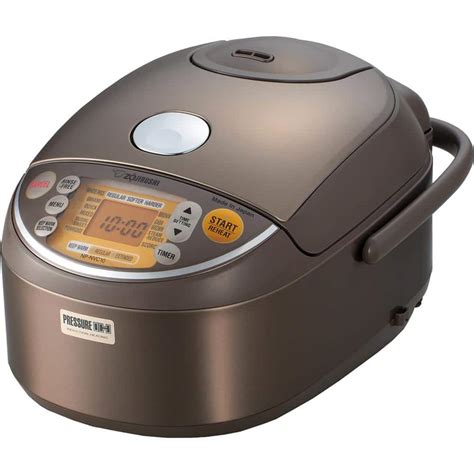 Zojirushi Induction Heating Pressure Rice Cooker And Warmer NP NVC10XJ