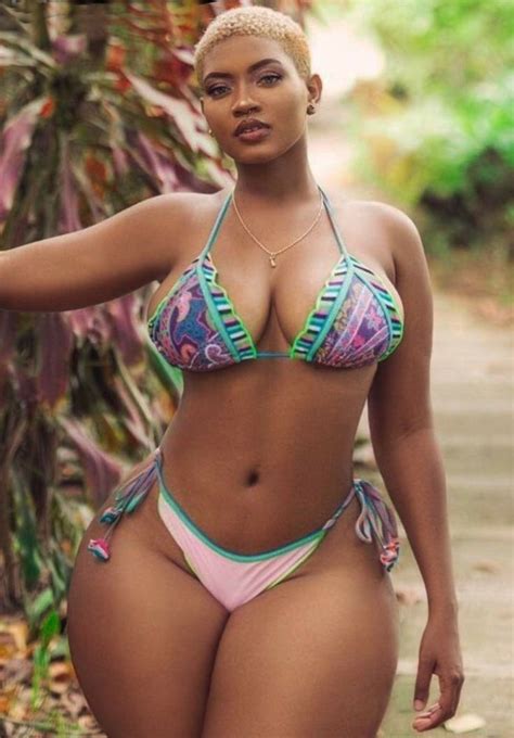Pin By Bob Ross On Thick African Girls Bikini Body Curvy Bikinis My