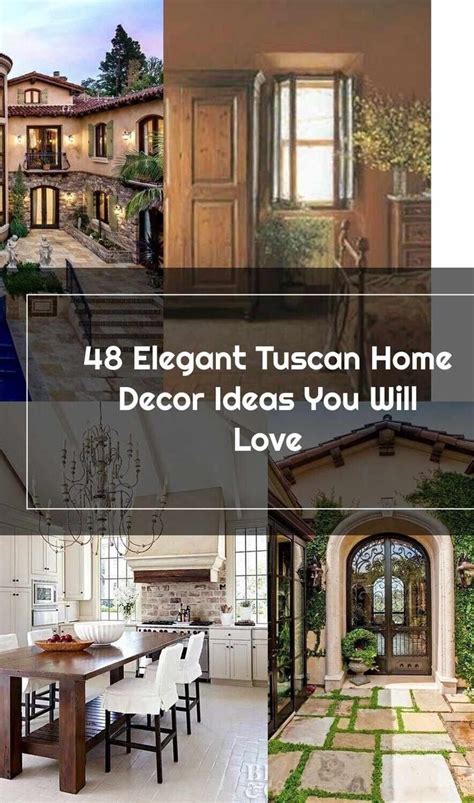 An Elegant Tuscann Home Decor Ideas You Will Love Cover Photo Collages
