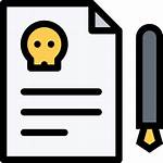Icon Death Certificate Icons Flaticon