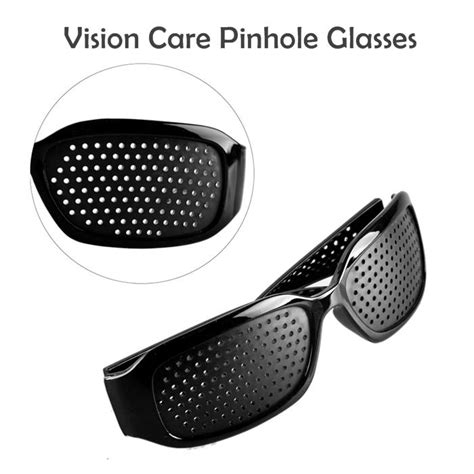anti fatigue pinhole spectacles eyesight care improve stenopeic pin hole glasses cermin mata