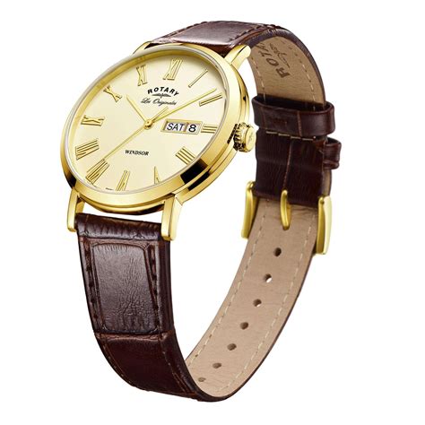 Rotary Windsor Gold Mens Dress Watch Watchnation