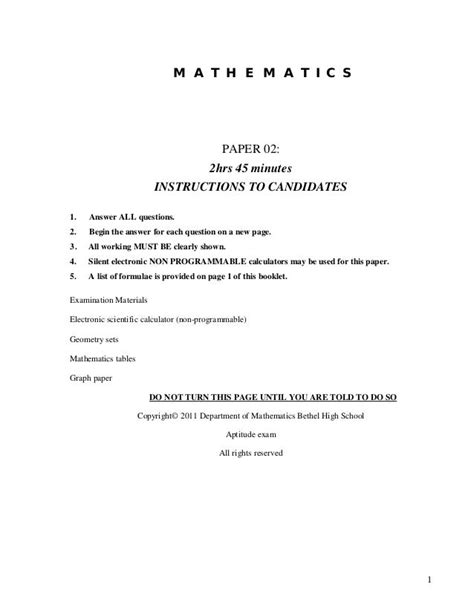 Mathematics Sba Sample Slideshare