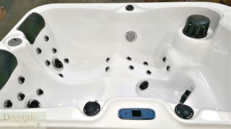 2 Person Hot Tub Spa Indoor Hydrotherapy 31 Jet 2 Loungers 220v Inside