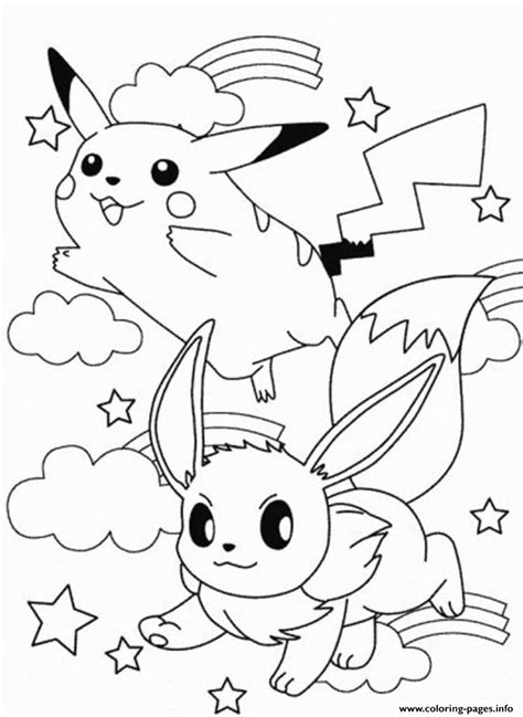 Download and print these pokemon pikachu coloring pages for free. Printable Pikachu Sc2eb Coloring Pages Printable