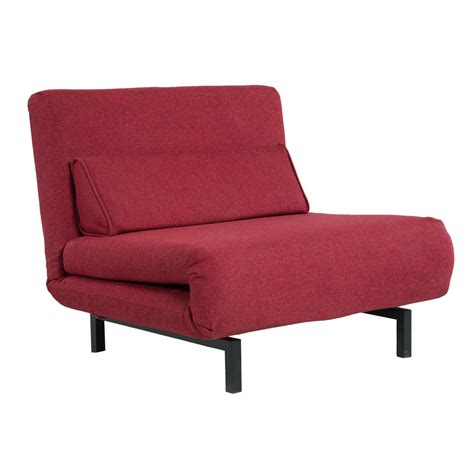 The firm cushions support your back, whether folded down as a bed or scrunched up as a loveseat. Fabric Convertible Chair / Bed - $557.00 | OJCommerce