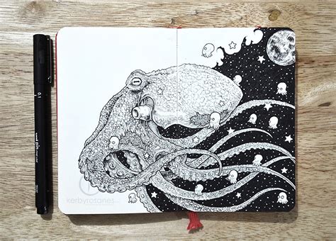 New Impressively Detailed Doodles By Kerby Rosanes