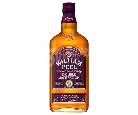 William Peel Whisky Blended Escoces Botella De 1 L