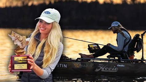 How To Fish Kayak Bass Fishing Tournaments With Kristine Fischer Youtube