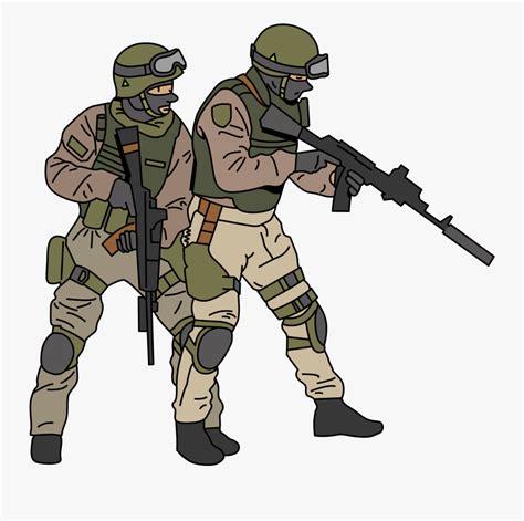 Christian Soldier Cartoon Infantry Free Transparent Clipart