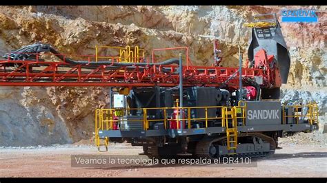 Sandvik Dr410i Productivity Unmatched Spanish Sandvik Mining And