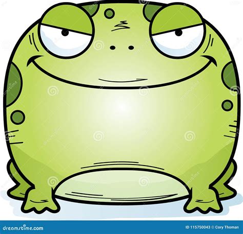 Evil Little Frog Stock Vector Illustration Of Graphic 115750043