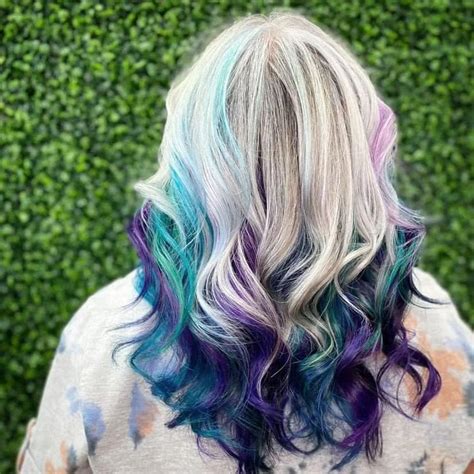 Stunning Peacock Hair Color Ideas To Try In Hairstyle Camp