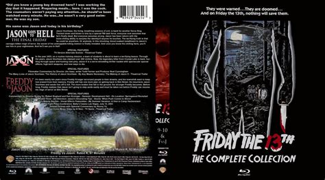 Friday The 13th The Complete Collection 4 Movie Blu Ray Custom