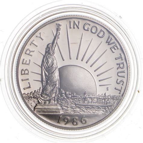 Proof 1986 Statue Of Liberty Centennial United States Mint Half