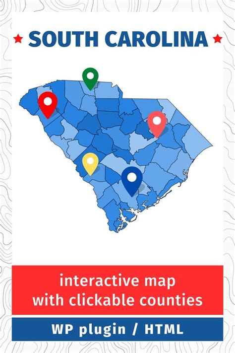 Interactive Map Of South Carolina Interactive Map Map Interactive