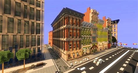 Minecraft City Minecraft Architecture Minecraft City Buildings