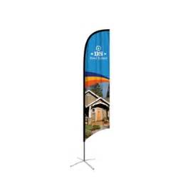Feather Flag Banners Custom Feather Swooper Banners Displaystar