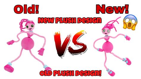 The Official Poppy Playtime Mommy Long Legs Old Plush VS New Plush Design YouTube