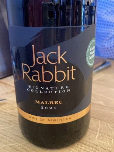 Jack Rabbit Signature Collection Malbec Vivino United Kingdom
