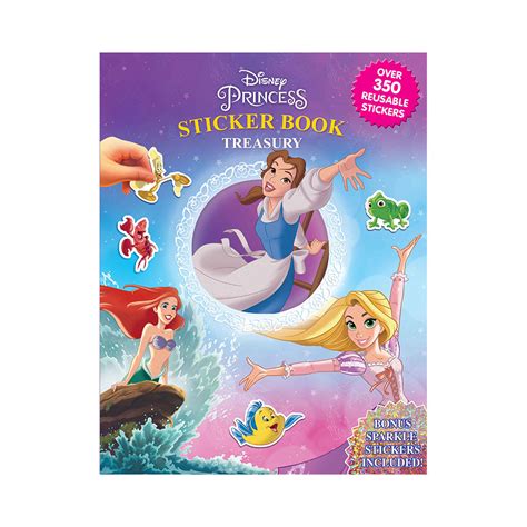 Disney Princess Sticker Book Treasury 2020 Edition Book Mastermind Toys