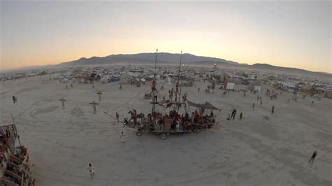 Burning Man 2013 Aerial Video From Uav Drone Youtube
