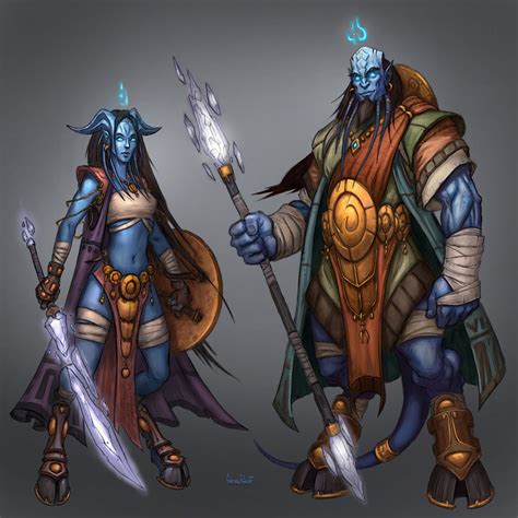 Draenei Concept Art World Of Warcraft The Burning Crusade Art Gallery