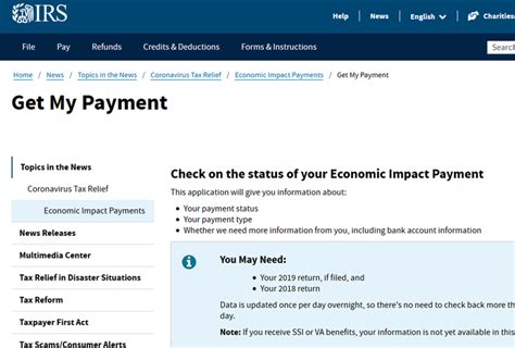 As economic impact payment stimulus checks begin hitting the bank accounts of millions of americans, the irs is offering a new way for those who did not file taxes to get their checks more easily. Where's My Coronavirus Payment? IRS Adds Tools for ...
