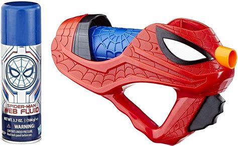 marvel spider man super web slinger role play with web fluid shoots webs or water