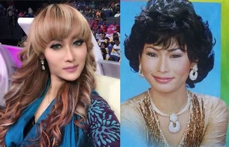 39 foto artis indonesia yang operasi plastik