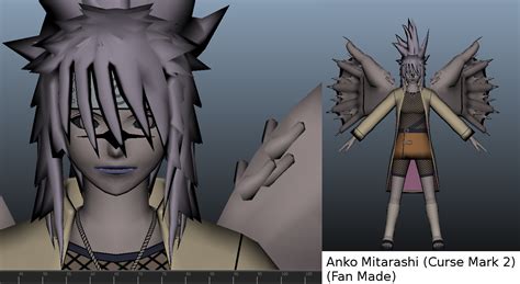 Anko Curse Mark 2 Fanmade Storm Style By Chakrawarrior2012 On