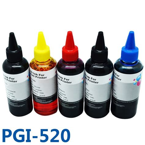 500ml Pgi520 Cli521 Printer Ink Refill Bulk Ink For